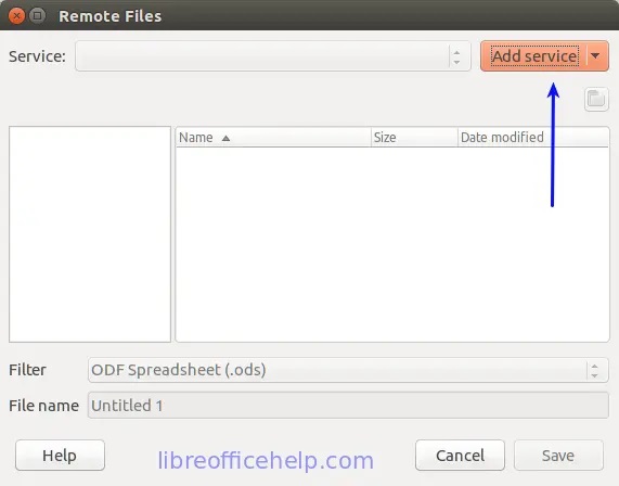 ایجاد، ذخیره سازی، باز و بستن یک صفحه کار در LibreOffice Calc+5 -3